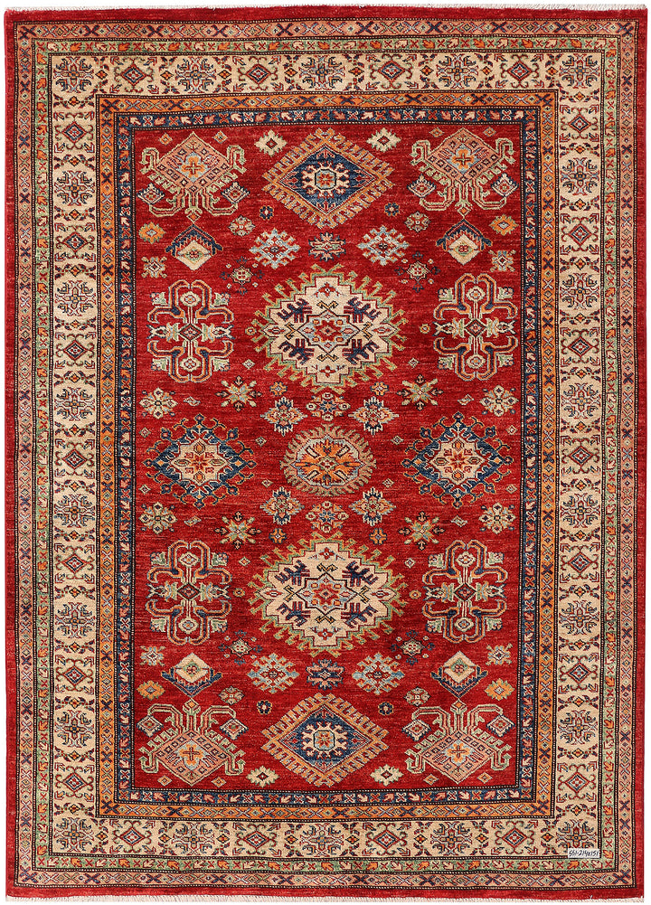 Firebrick Kazak 4' 11 x 7' - No. 47906 - ALRUG Rug Store