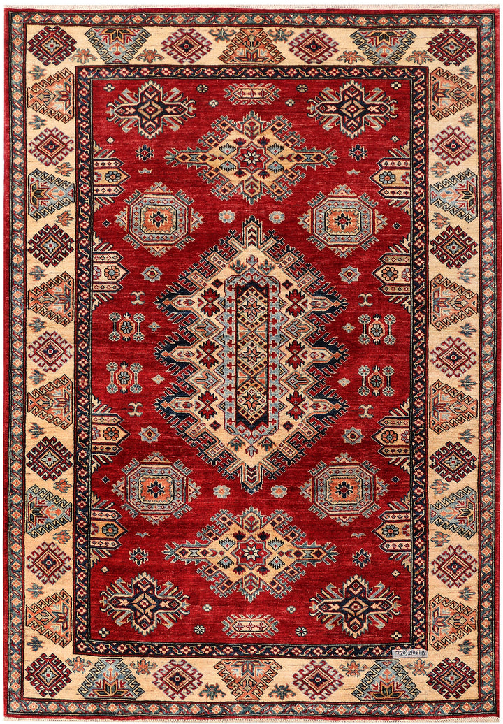 Firebrick Kazak 4' 9 x 6' 11 - No. 47909 - ALRUG Rug Store