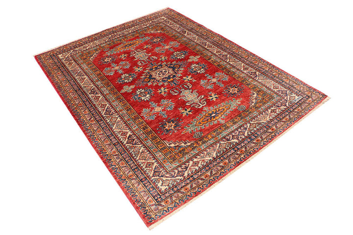 Firebrick Kazak 4' 11 x 6' 5 - No. 47913 - ALRUG Rug Store
