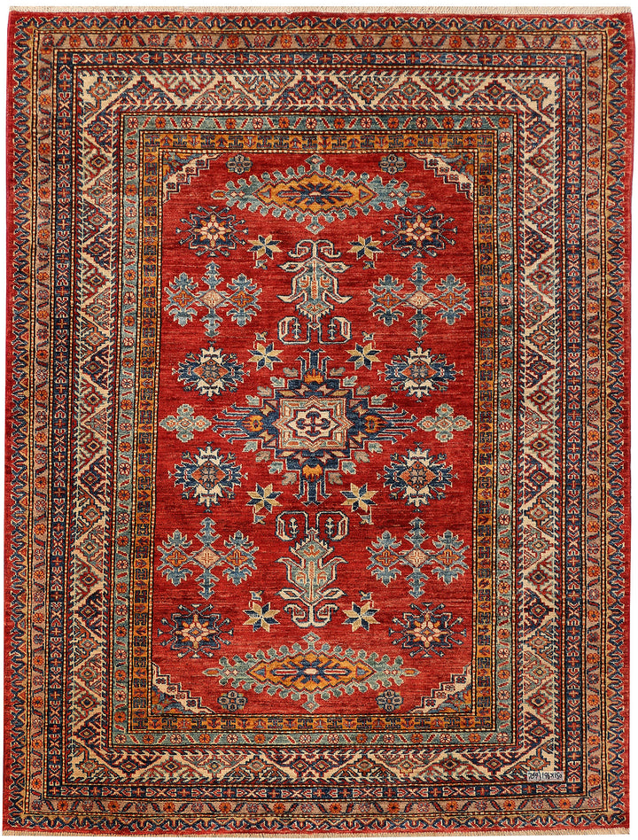 Firebrick Kazak 4' 11 x 6' 5 - No. 47913 - ALRUG Rug Store