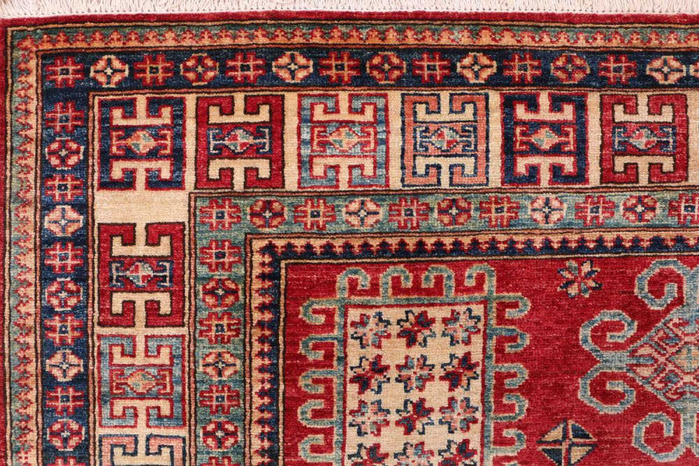 Firebrick Kazak 4' 11 x 6' 9 - No. 47917 - ALRUG Rug Store
