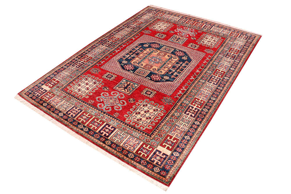 Firebrick Kazak 4' 11 x 6' 9 - No. 47917 - ALRUG Rug Store