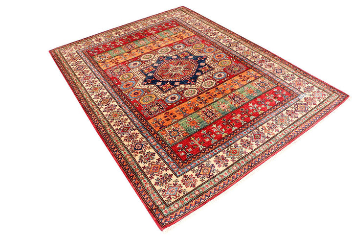 Dark Red Kazak 5' 1 x 6' 9 - No. 47919 - ALRUG Rug Store