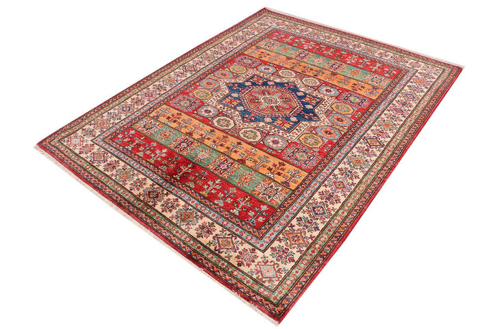 Dark Red Kazak 5' 1 x 6' 9 - No. 47919 - ALRUG Rug Store