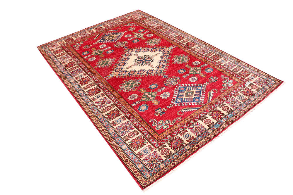 Firebrick Kazak 4' 10 x 7' - No. 47921 - ALRUG Rug Store