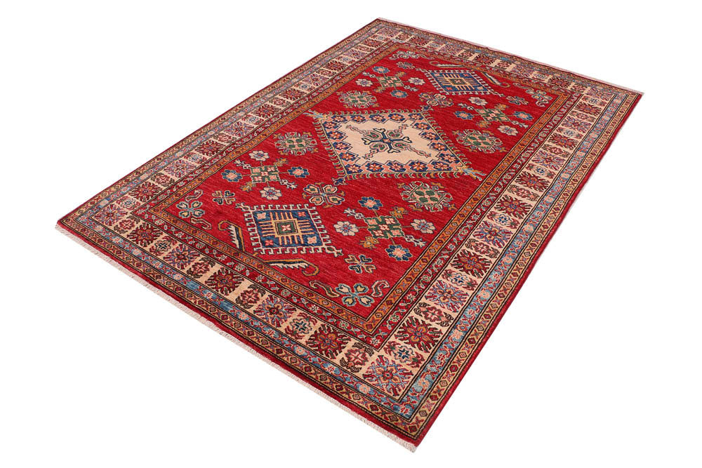 Firebrick Kazak 4' 10 x 7' - No. 47921 - ALRUG Rug Store