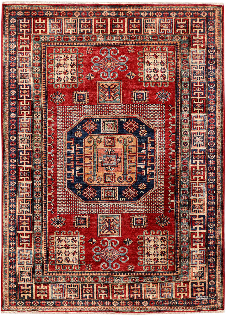 Firebrick Kazak 4' 11 x 6' 10 - No. 47922 - ALRUG Rug Store