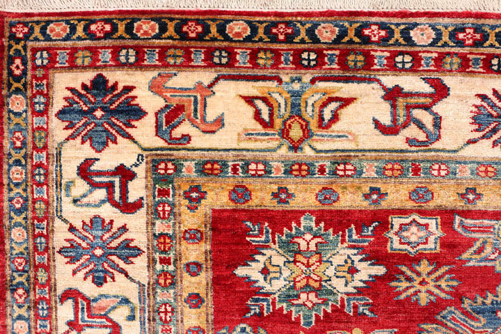 Firebrick Kazak 4' 11 x 6' 6 - No. 47924 - ALRUG Rug Store