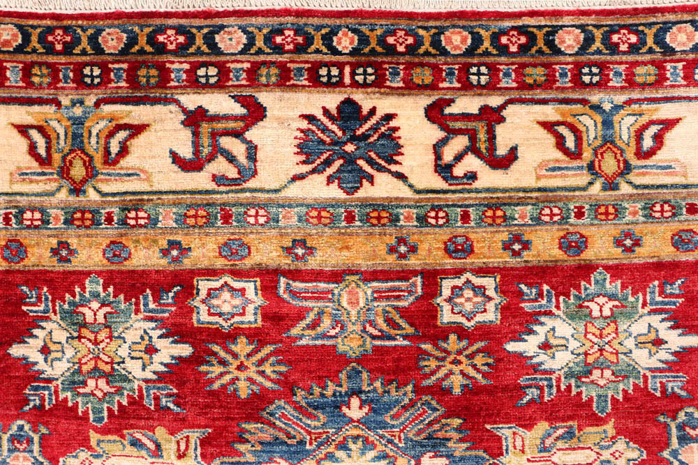 Firebrick Kazak 4' 11 x 6' 6 - No. 47924 - ALRUG Rug Store