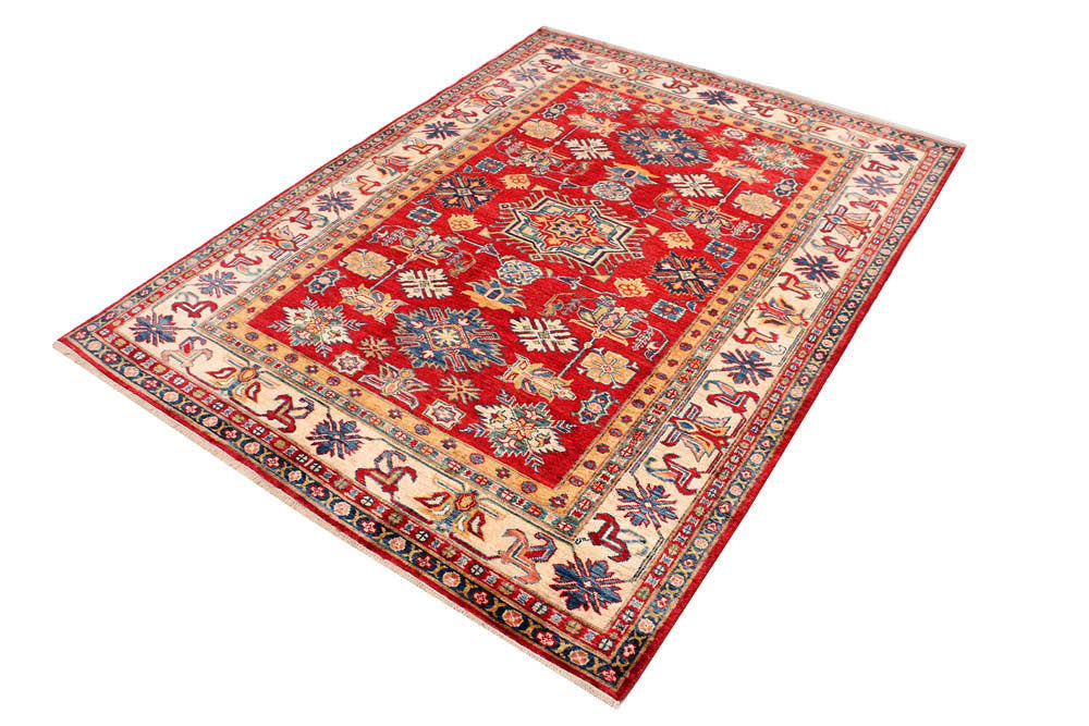 Firebrick Kazak 4' 11 x 6' 6 - No. 47924 - ALRUG Rug Store