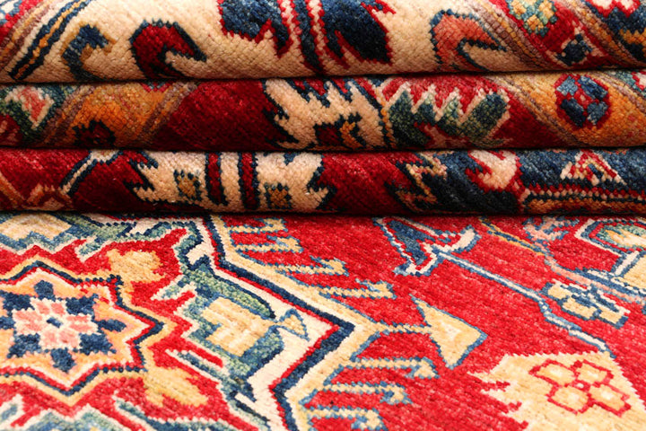 Firebrick Kazak 4' 11 x 6' 6 - No. 47924 - ALRUG Rug Store