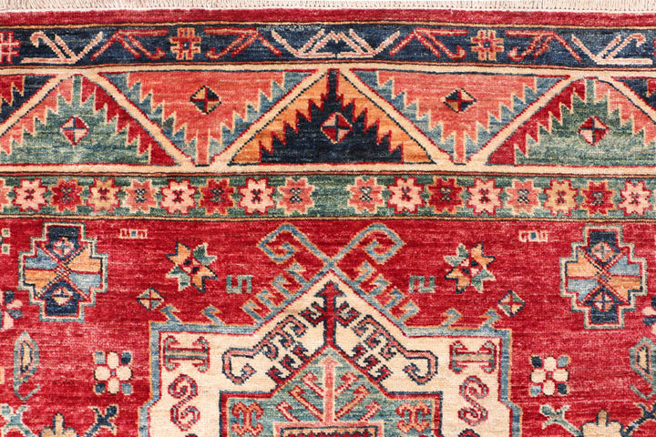 Firebrick Kazak 4' 10 x 7' 8 - No. 47926 - ALRUG Rug Store