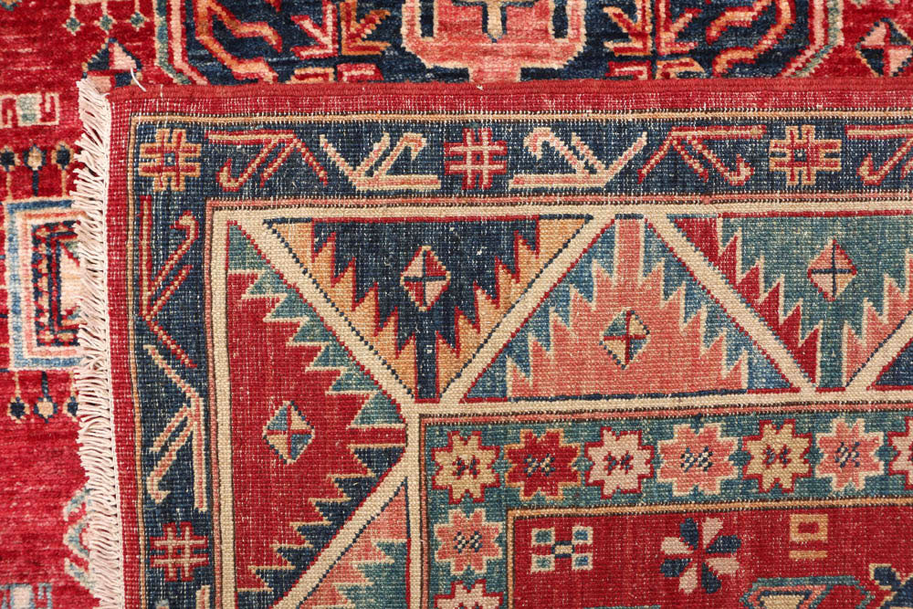 Firebrick Kazak 4' 10 x 7' 8 - No. 47926 - ALRUG Rug Store
