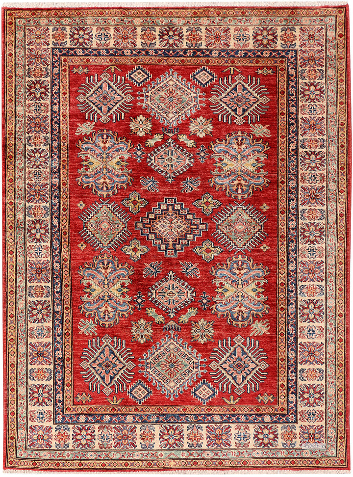 Firebrick Kazak 4' 11 x 6' 8 - No. 47930 - ALRUG Rug Store