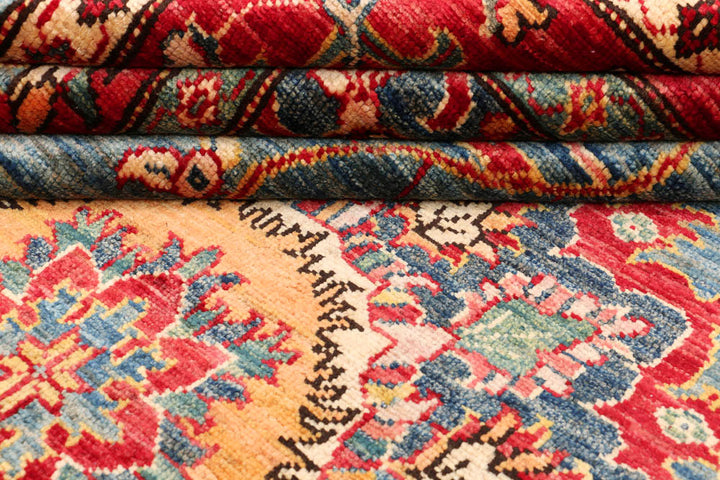 Cadet Blue Kazak 4' 11 x 6' 7 - No. 47931 - ALRUG Rug Store