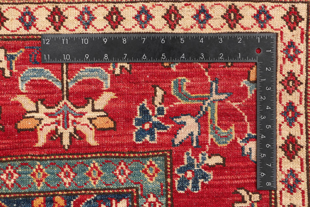 Cadet Blue Kazak 4' 11 x 6' 7 - No. 47931 - ALRUG Rug Store