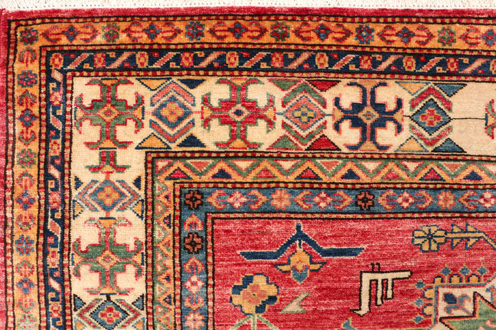 Indian Red Kazak 5' x 6' 6 - No. 47932 - ALRUG Rug Store