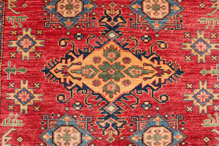 Indian Red Kazak 5' x 6' 6 - No. 47932 - ALRUG Rug Store
