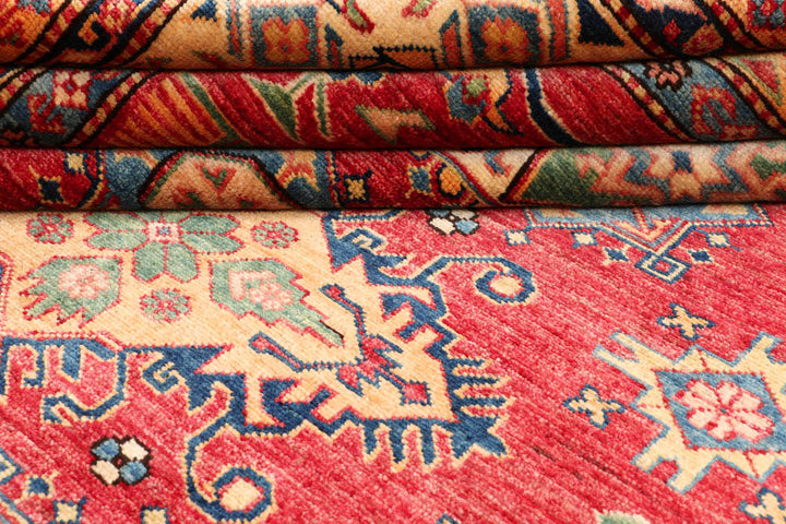 Indian Red Kazak 5' x 6' 6 - No. 47932 - ALRUG Rug Store