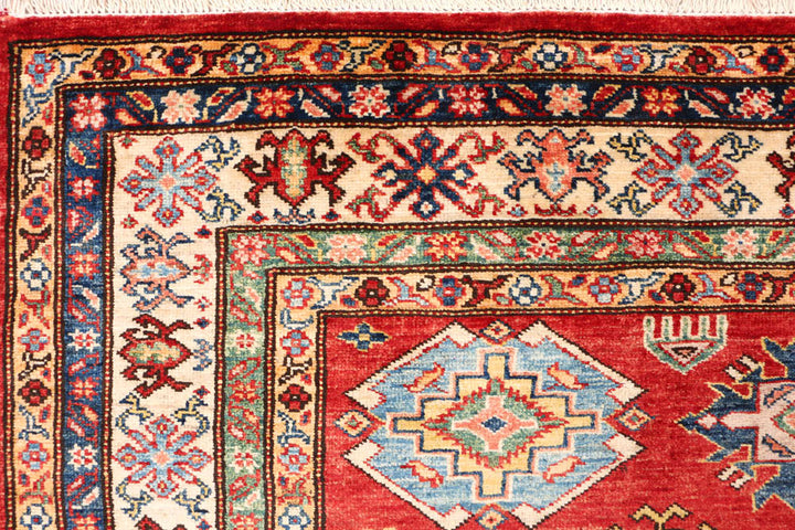Indian Red Kazak 4' 11 x 6' 9 - No. 47933 - ALRUG Rug Store
