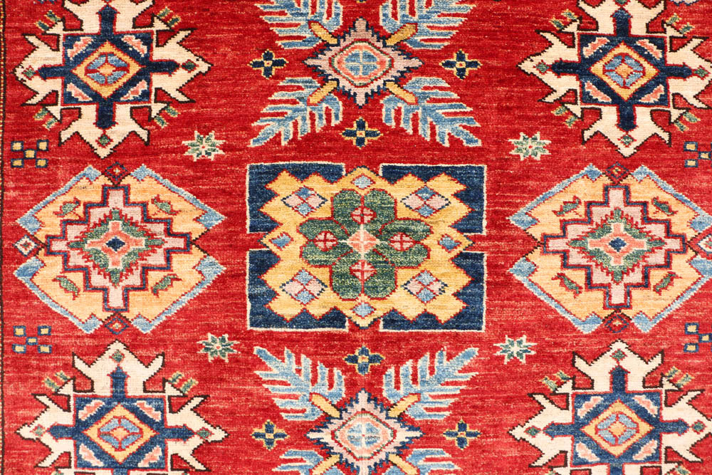 Indian Red Kazak 4' 11 x 6' 9 - No. 47933 - ALRUG Rug Store