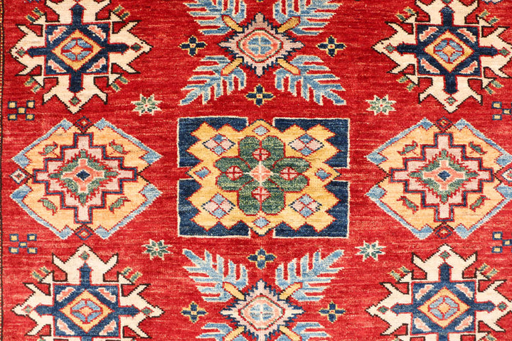 Indian Red Kazak 4' 11 x 6' 9 - No. 47933 - ALRUG Rug Store