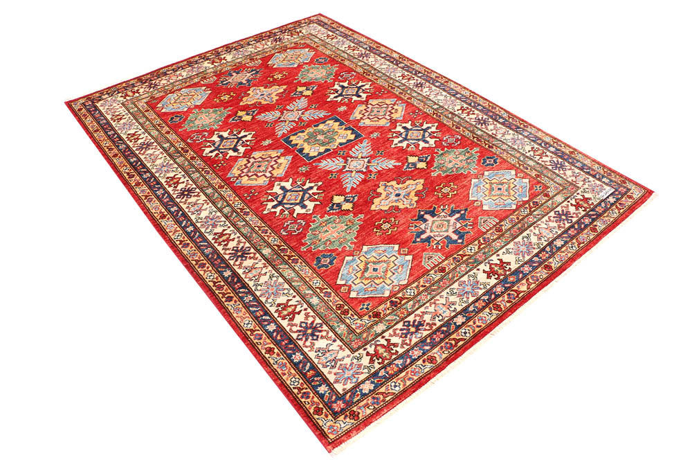 Indian Red Kazak 4' 11 x 6' 9 - No. 47933 - ALRUG Rug Store