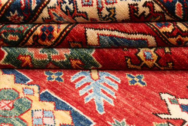 Indian Red Kazak 4' 11 x 6' 9 - No. 47933 - ALRUG Rug Store