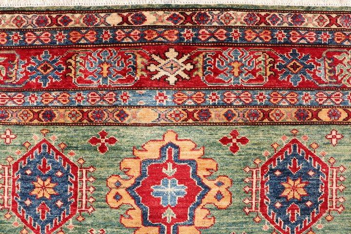 Dark Olive Green Kazak 4' 11 x 6' 9 - No. 47935 - ALRUG Rug Store