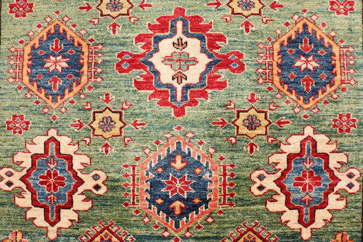 Dark Olive Green Kazak 4' 11 x 6' 9 - No. 47935 - ALRUG Rug Store