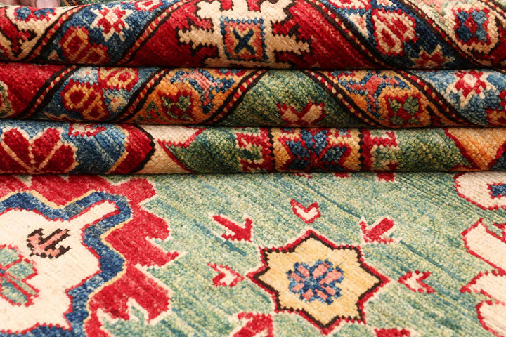 Dark Olive Green Kazak 4' 11 x 6' 9 - No. 47935 - ALRUG Rug Store