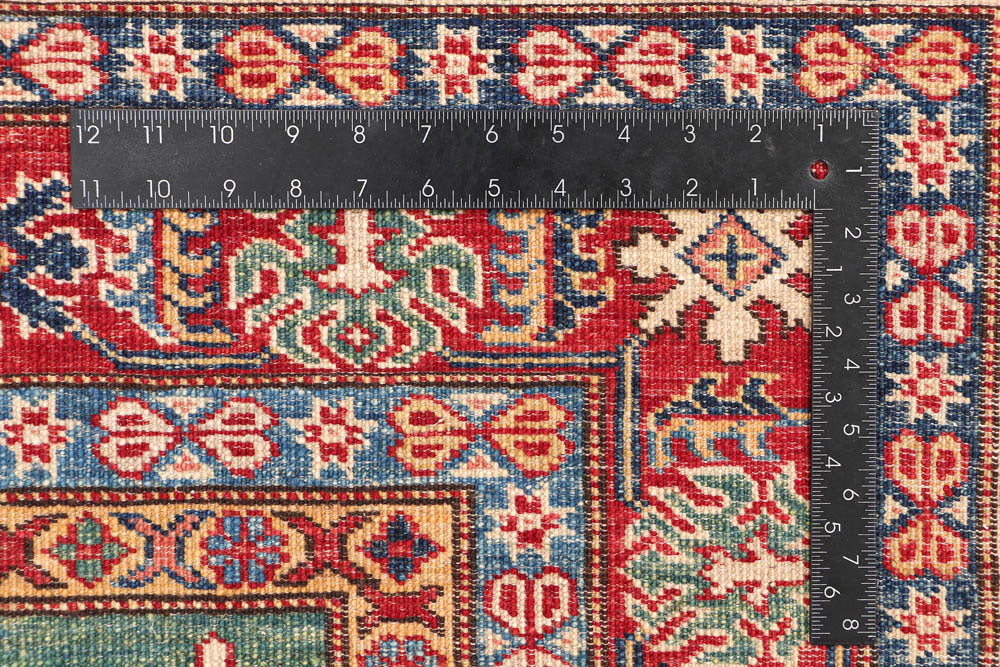Dark Olive Green Kazak 4' 11 x 6' 9 - No. 47935 - ALRUG Rug Store