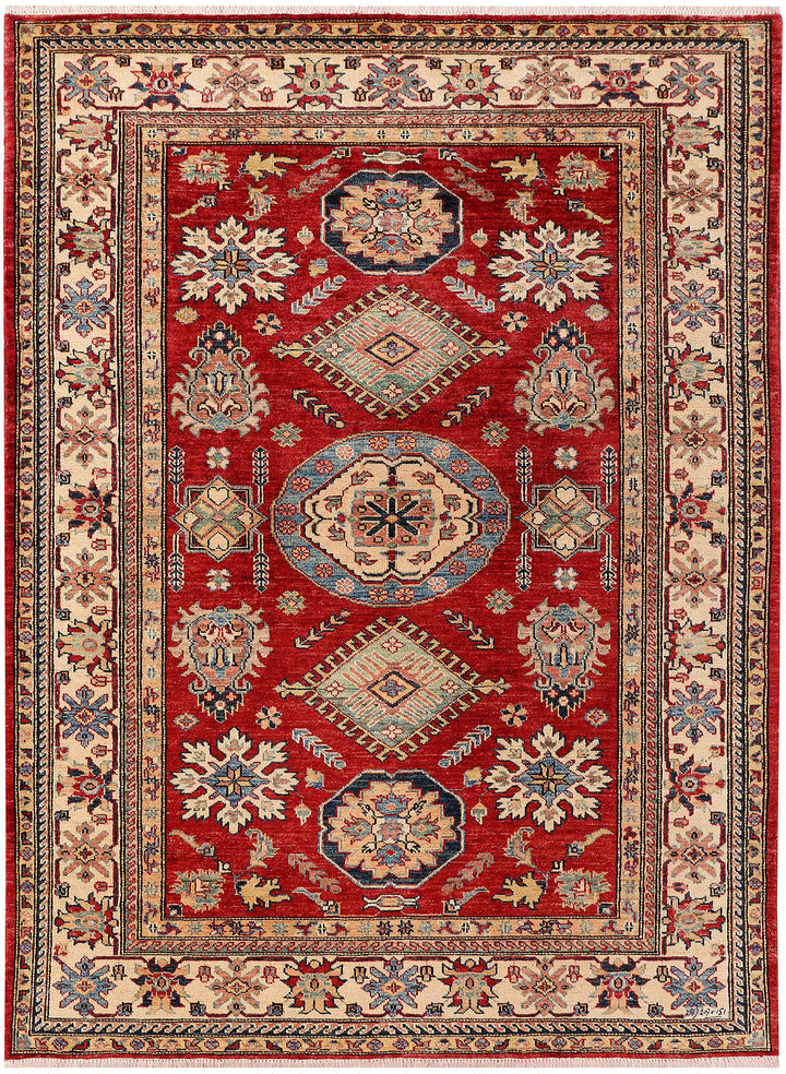 Firebrick Kazak 4' 11 x 6' 9 - No. 47936 - ALRUG Rug Store