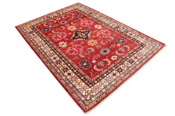 Firebrick Kazak 4' 11 x 6' 9 - No. 47937 - ALRUG Rug Store