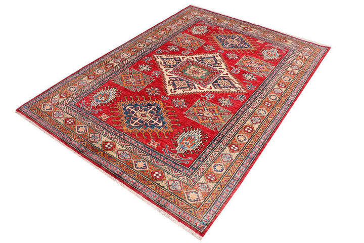 Firebrick Kazak 4' 11 x 6' 11 - No. 47938 - ALRUG Rug Store