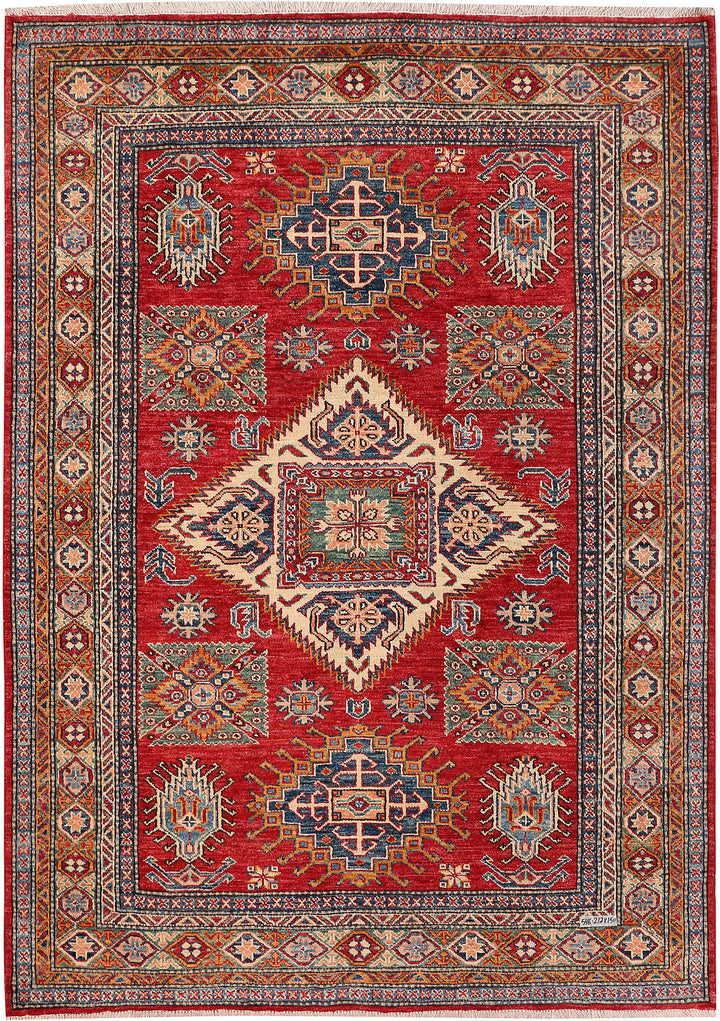 Firebrick Kazak 4' 11 x 6' 11 - No. 47938 - ALRUG Rug Store