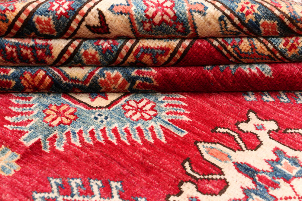 Firebrick Kazak 5' 1 x 6' 5 - No. 47940 - ALRUG Rug Store