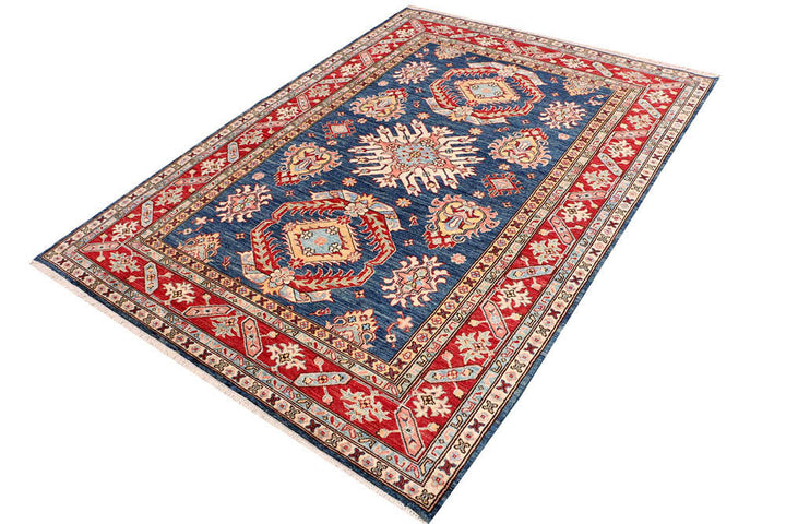 Navy Kazak 5' x 6' 9 - No. 47942 - ALRUG Rug Store