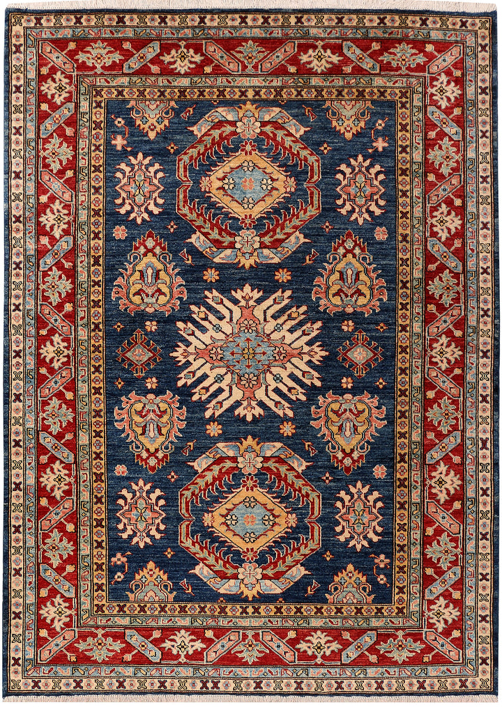 Navy Kazak 5' x 6' 9 - No. 47942 - ALRUG Rug Store