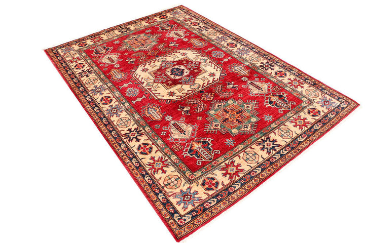 Firebrick Kazak 4' 11 x 6' 9 - No. 47943 - ALRUG Rug Store