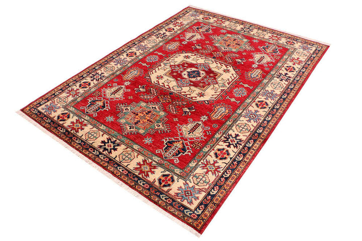 Firebrick Kazak 4' 11 x 6' 9 - No. 47943 - ALRUG Rug Store