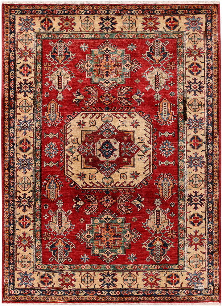 Firebrick Kazak 4' 11 x 6' 9 - No. 47943 - ALRUG Rug Store