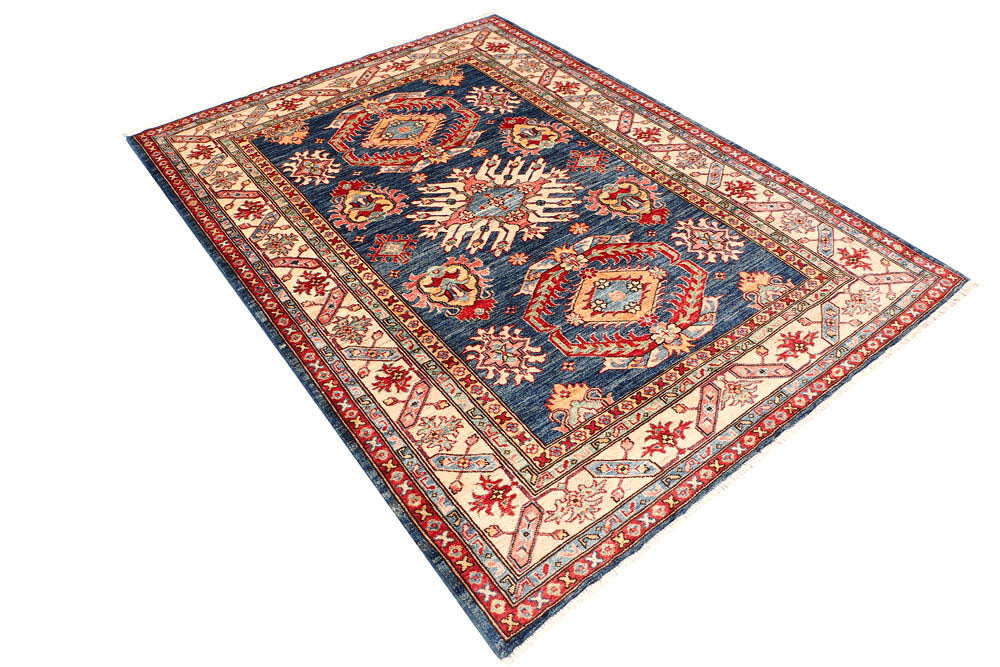 Midnight Blue Kazak 4' 10 x 6' 7 - No. 47945 - ALRUG Rug Store