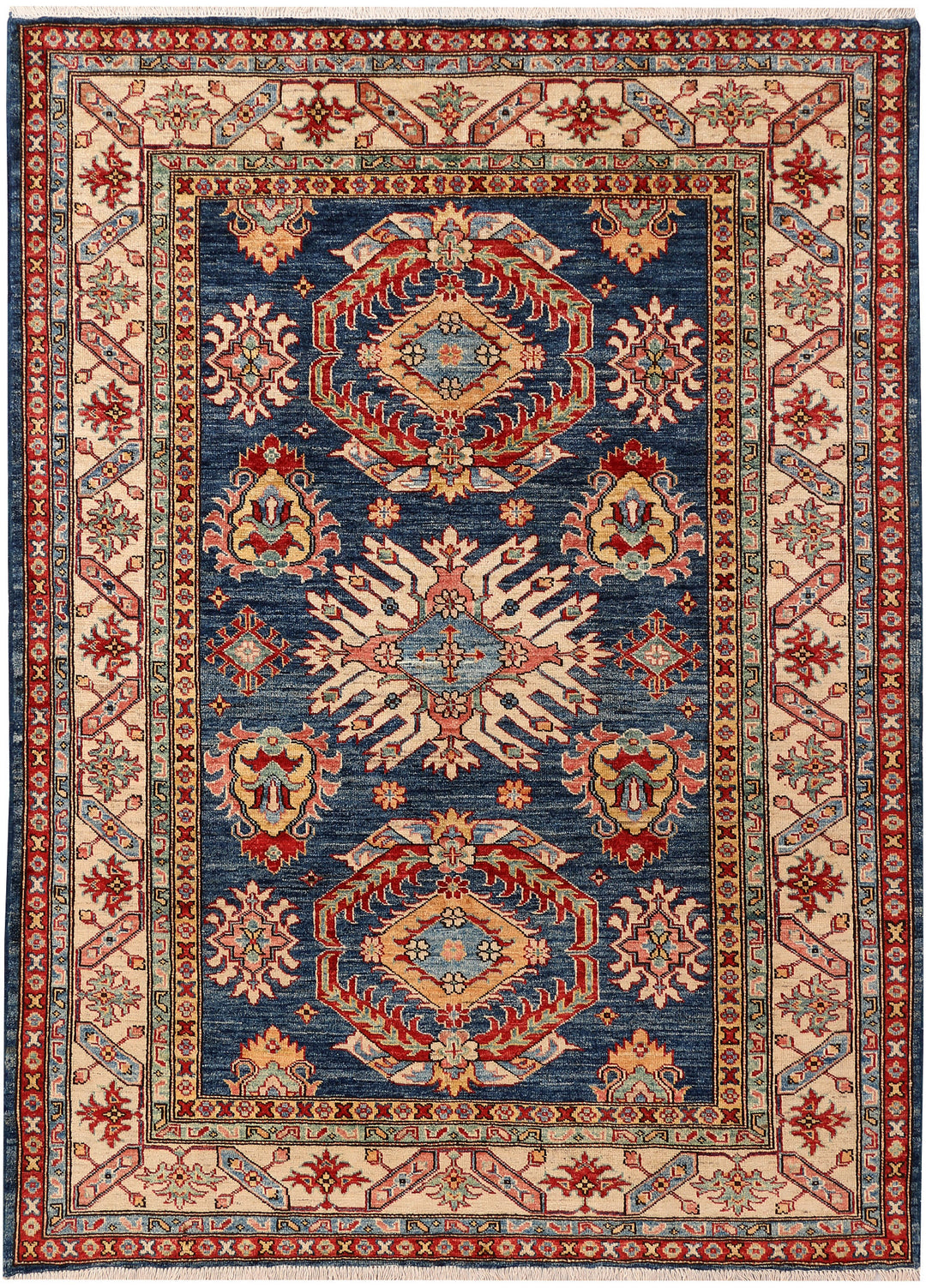 Midnight Blue Kazak 4' 10 x 6' 7 - No. 47945 - ALRUG Rug Store