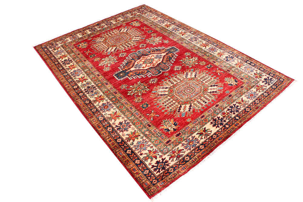 Firebrick Kazak 4' 11 x 6' 9 - No. 47946 - ALRUG Rug Store
