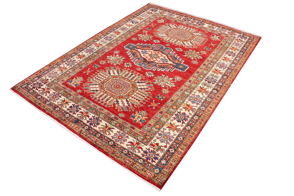 Firebrick Kazak 4' 11 x 6' 9 - No. 47946 - ALRUG Rug Store