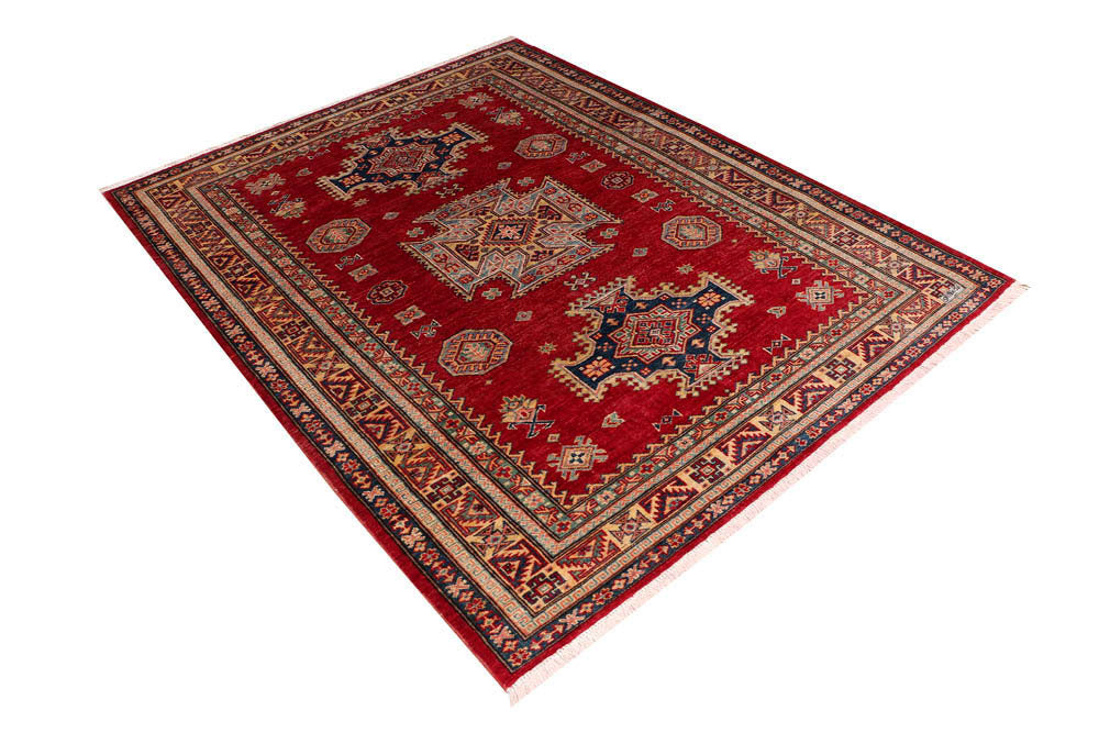 Dark Red Kazak 5' 1 x 6' 6 - No. 47953 - ALRUG Rug Store