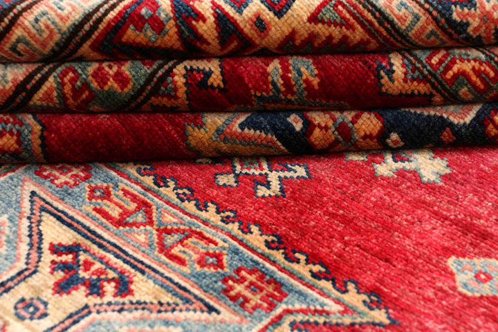 Dark Red Kazak 5' 1 x 6' 6 - No. 47953 - ALRUG Rug Store