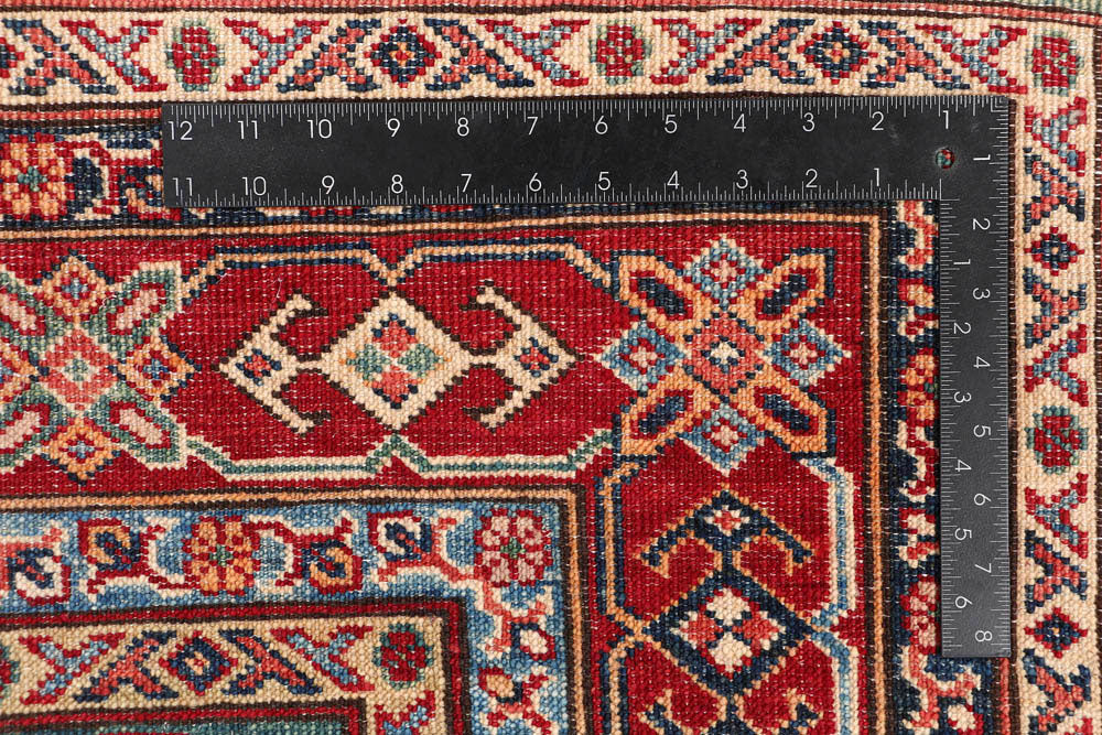 Olivedrab Kazak 4' 11 x 6' 8 - No. 47954 - ALRUG Rug Store