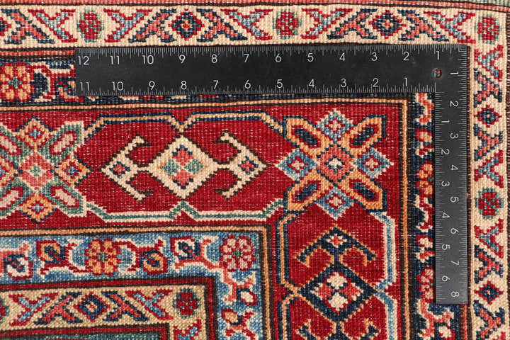 Olivedrab Kazak 4' 11 x 6' 8 - No. 47954 - ALRUG Rug Store